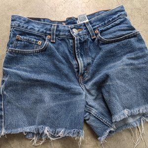 Vintage Levis Jean shorts